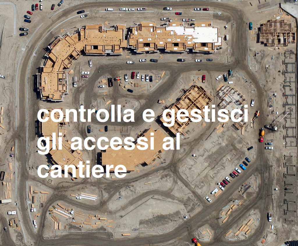 Controllo accessi cantieri edili