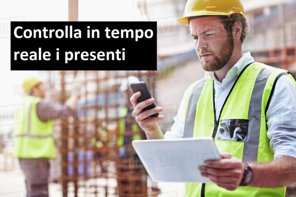 Controllare l'elenco dei presenti in azienda o nel punto di raccolta