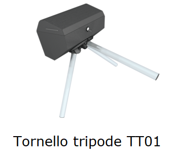 Tornello a tripode mono gamba TT01