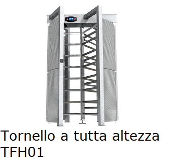 Tornello a tutta altezza TFH01