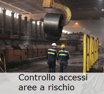 Controllo accessi nelle aree a rischio