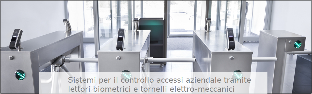 Sistemi per il controllo accessi aziendali