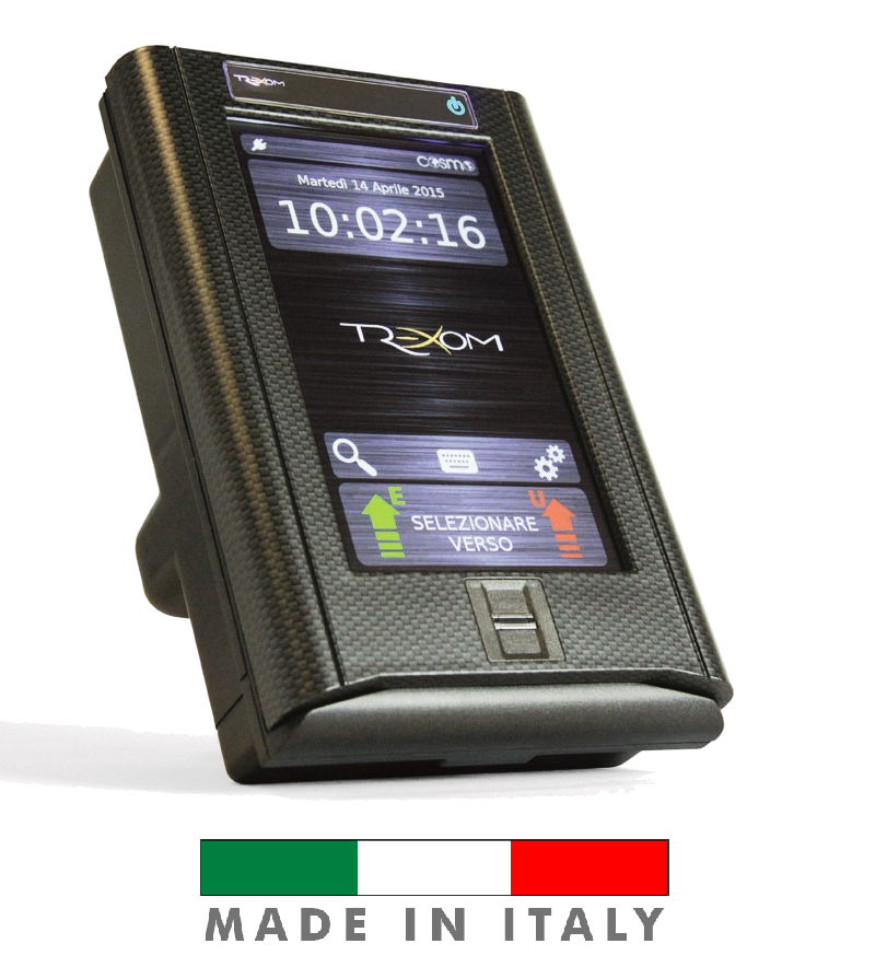 Cosmo Touch il terminale grafico stand-alone per il controllo accessi